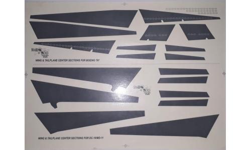 X51 Decalque Avi�o Asas 767 DC-10 MD-11